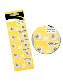 Saat Pili - Düğme Pil 10lu Paket LR626-LR66 AG4-1.55V