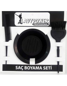 Saç Boyama Seti - Boneli