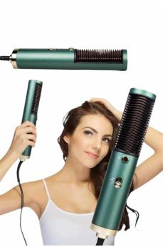 Saç Düzleştirici Fön Makinesi Saç Fırçası Profesyonel Üflemeli Saç Düzleştirici Fön Makinesi Saç Fırçası Profesyonel Üflemeli