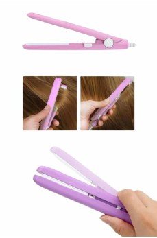 Saç Düzleştirici Pürüzsüz Parlaklık Seyahat Tipi Taşınabilir Seramik Kaplama