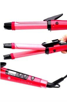 Saç Düzleştirici Şekillendirici Saç Maşası İkili Şekillendirici Isı Ayarlı Saç Düzleştirici Şekillendirici Saç Maşası İkili Şekillendirici Isı Ayarlı