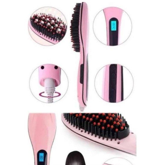Saç Fırça Akıllı LCD Ekran Pratik Saç Düzleştirici Tarak Pratik Taşınabilir Saç Fırça Akıllı LCD Ekran Pratik Saç Düzleştirici Tarak Pratik Taşınabilir