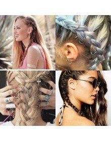 Saç Piercingi - Saç Yüzüğü - Silver