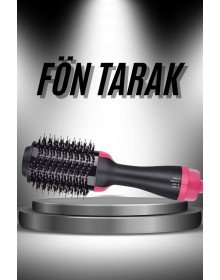 Saç Şekillendirici Ve Saç Düzleştirici Fön Tarağı Tarak Fırça 1200w Saç Kurutma