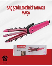 Saçı Sabitleyen Çok Fonksiyonlu Saç Maşası