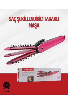 Saçı Sabitleyen Çok Fonksiyonlu Saç Maşası