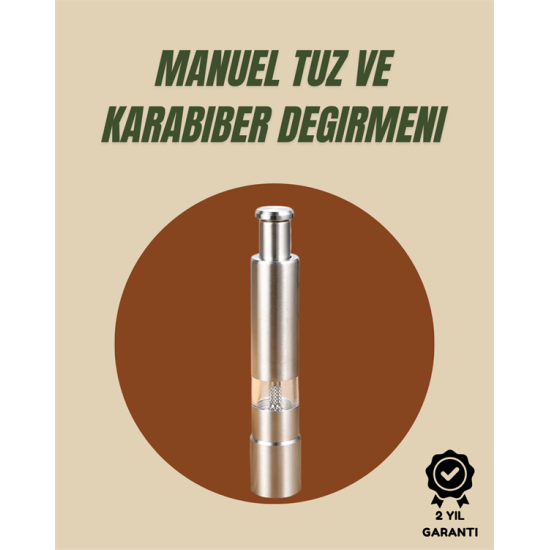 Sağlıklı ve Dayanıklı Gıda Sınıfı Paslanmaz Çelik Öğütücü