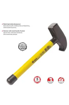 Sait Demirci Kamyoncu Metal Saplı Çekiç 500 gr