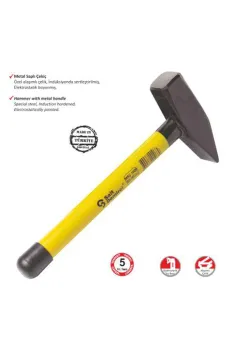 Sait Demirci Metal Saplı Çekiç 500 gr