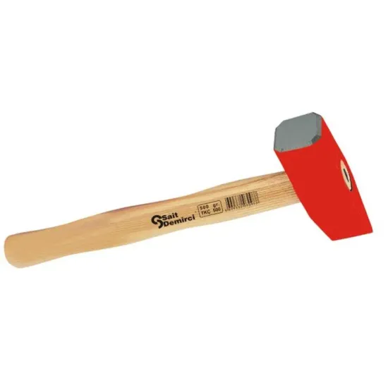 Sait Demirci Taşçı Keski Çekiç 1000 gr - Boyalı, Ahşap Saplı Sait Demirci Taşçı Keski Çekiç 1000 gr - Boyalı, Ahşap Saplı