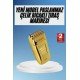 Sakal Kesme Tıraş Makinesi Paslanmaz Çelik Gold Şarjlı