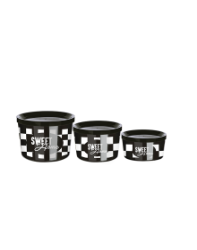 Saklama Kabı 3 Boy İç İçe Geçmeli Kolay Saklanır Yer Tutmaz- (360-800-1400ml)