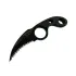 W HRT2 Tırtıklı Karambit 17 cm - Özel Kılıflı