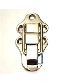 Sandık, Kutu Klipsi, Ön Kilidi - 72x40mm, Nikel, 1 Adet