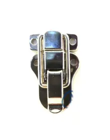 Sandık, Kutu Klipsi, Ön Kilidi - 48x30mm, Nikel, 1 Adet