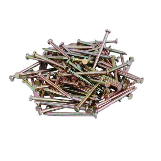 Sarı Çelik Çivi - 3x50 Parke ve Süpürgelik Çivisi 100 adet Sarı Çelik Çivi - 3x50 Parke ve Süpürgelik Çivisi 100 adet