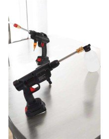 Şarjlı Oto Yıkama Tabancası Su Basınçlı Hazneli Bataryalı