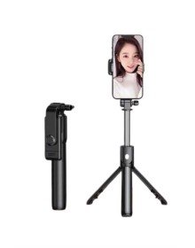 Selfie Çubuğu Tripod Bluetooth Kumandalı Selfie Çubuğu Telefon Tutucu