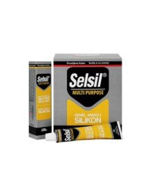 Selsil Genel Amaçlı Tüp Silikon 50 ml Beyaz