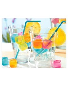 Serinletici ve Rengarenk Buz Küpleri 20 Adet