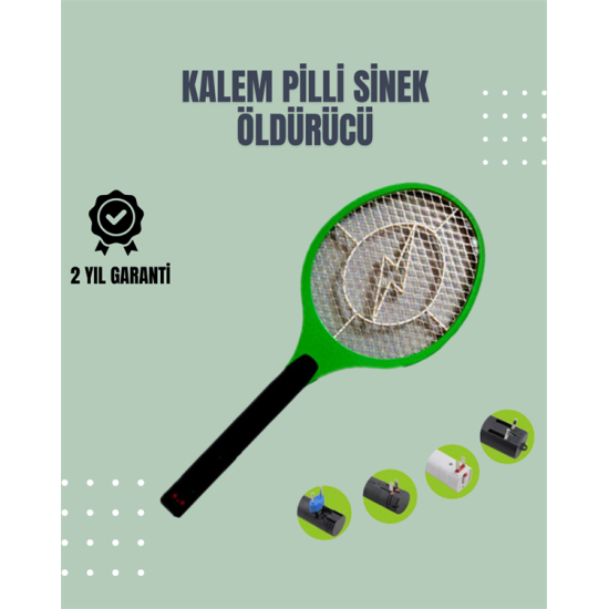 Sessiz ve Etkili Böcek Öldürücü – Üç Katmanlı Koruyucu Izgaralı Elektronik Sineklik