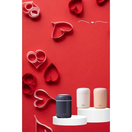 Sevgiliye Hediye Led Işıklı Hava Nemlendirici USB Şarjlı Sevgiliye Özel