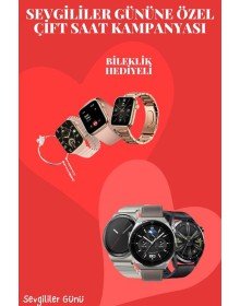 Sevgiliye Özel Yeni Nesil Akıllı Saat Çiftlere Özel Kampanya Çift Saatleri
