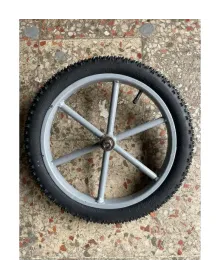 Seyyar Tezgah / Araba Tekerleği 40 cm  - Borulu Jant (Jant Boyu:30 cm)