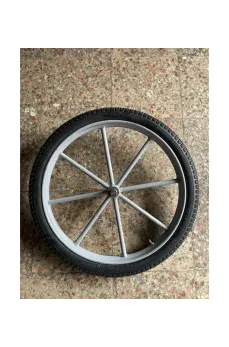 Seyyar Tezgah / Araba Tekerleği 50 cm - Borulu Jant (Jant Boyu:40 cm)