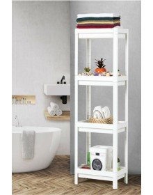 Shelf 3 Katlı  Raf Ünitesi -  Mutfak - Banyo  Depolama Rafı