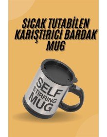 Sıcak Tutan Termos Bardak Kendi Kendini Karıştıran Mikser Kupa