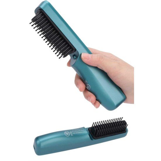 Sıkı Dişli Fön Tarak İyon Özelliği Saç Düzleştirici Tarak