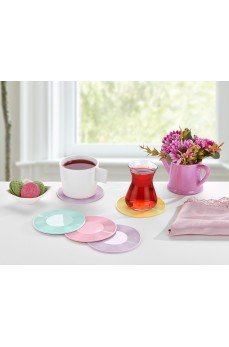 Silikon Bardak Altlığı - 3 adet Silikon Bardak Altlığı - 3 adet