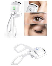 Silikon Uçlu Elektrikli Kirpik Kıvırıcı 2 Sıcaklık Modlu USB Şarjlı Kolay Rimel Kirpik Bigudisi