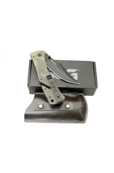 Sog Trident Çakı 21,5 cm Deri Kılıflı , Kemerlikli