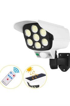 Solar Bahçe Aydınlatması Hareket Sensörlü Uzaktan Kumandalı Kamera Görünümlü Solar Bahçe Aydınlatması Hareket Sensörlü Uzaktan Kumandalı Kamera Görünümlü