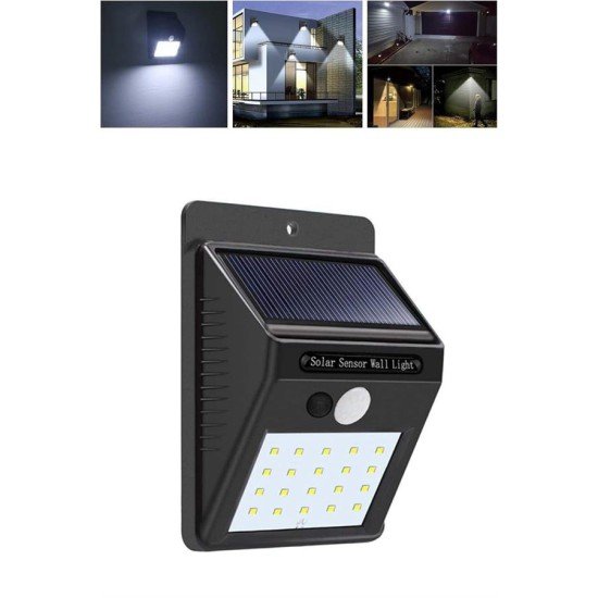 Solar Dekoratif Lambası Sensörlü Led Işık Bahçe Aydınlatma Solar Dekoratif Lambası Sensörlü Led Işık Bahçe Aydınlatma