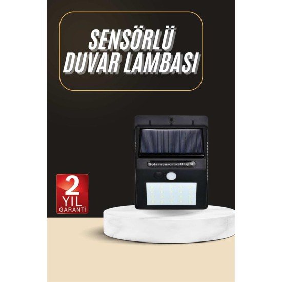 Solar Dekoratif Lambası Sensörlü Led Işık Bahçe Aydınlatma Solar Dekoratif Lambası Sensörlü Led Işık Bahçe Aydınlatma