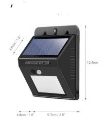 Solar Güneş Enerji Panelli Sensörlü Lamba Enerji Tasarruflu