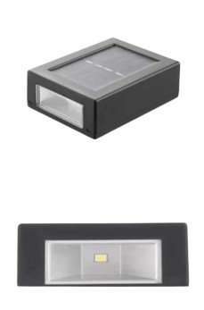 Solar Güneş Enerjili Çift Taraflı Duvar Lambası Çift Taraflı Duvar Lamba Güneş Enerjili