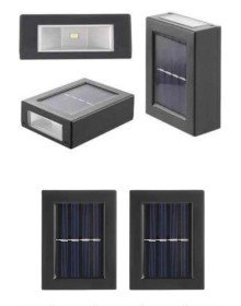 Solar Güneş Enerjili Çift Taraflı Duvar Lambası Çift Taraflı Duvar Lamba Güneş Enerjili