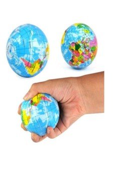 Stres Topu Dünya Haritalı - Battal Boy