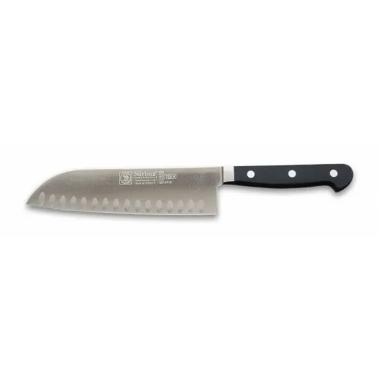 61950 - Sıcak Dövme Oluklu Santoku Şef Bıçağı 18 cm 61950 - Sıcak Dövme Oluklu Santoku Şef Bıçağı 18 cm