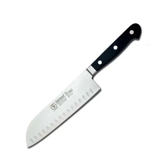 61950 - Sıcak Dövme Oluklu Santoku Şef Bıçağı 18 cm 61950 - Sıcak Dövme Oluklu Santoku Şef Bıçağı 18 cm