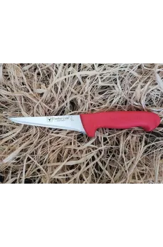 Sürmene Cumhur Çelik 61111 Kasap Sıyırma Bıçağı, 12,5 cm, Kaymaz Sap