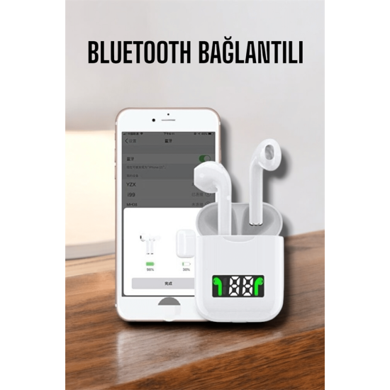 Suya Dayanıklı, Android ve iOS Uyumlu Bluetooth 5.0 Kulaklık