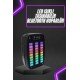 Taşınabilir 6.5 inç LED Bluetooth Kareoke Hoparlör RGB Işıklı Radyolu Taşınabilir 6.5 inç LED Bluetooth Kareoke Hoparlör RGB Işıklı Radyolu