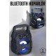 Taşınabilir Bluetooth Hoparlör Led Işıklı Uzun Pil Ömrü