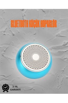 Taşınabilir Küçük Hoparlör – Otomatik Bağlantı ve Eller Serbest Mikrofon