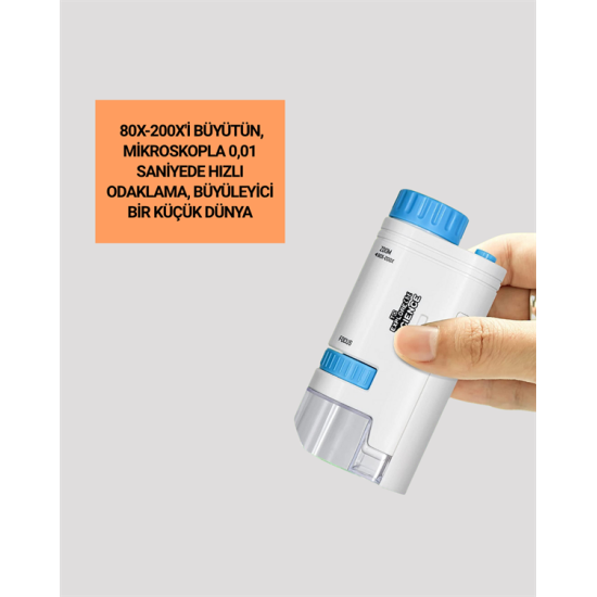 MİNİ ÇOCUK MİKROSKOBU